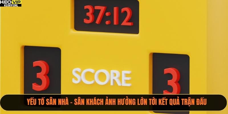 Mẹo Đọc Soi Kèo Bóng Đá Hiệu Quả Năm 2025 4 Yếu tố sân nhà – sân khách ảnh hưởng lớn tới kết quả trận đấu