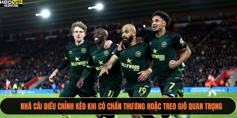 Tỷ Lệ Kèo Ngoại Hạng Anh Cập Nhật Mới Nhất Mùa Giải 2025 4 Nhà cái điều chỉnh kèo khi có chấn thương hoặc treo giò quan trọng